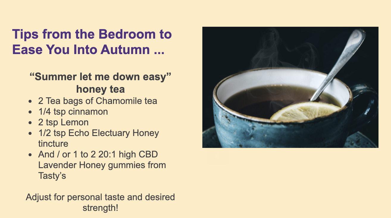 autumn tea recipe